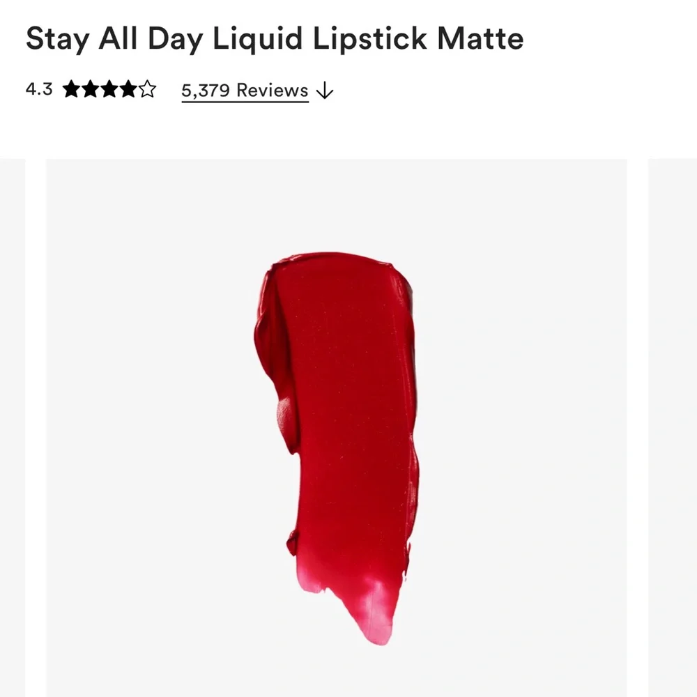 NWT Stila Stay All Day Liquid Lipstick Matte - BESO